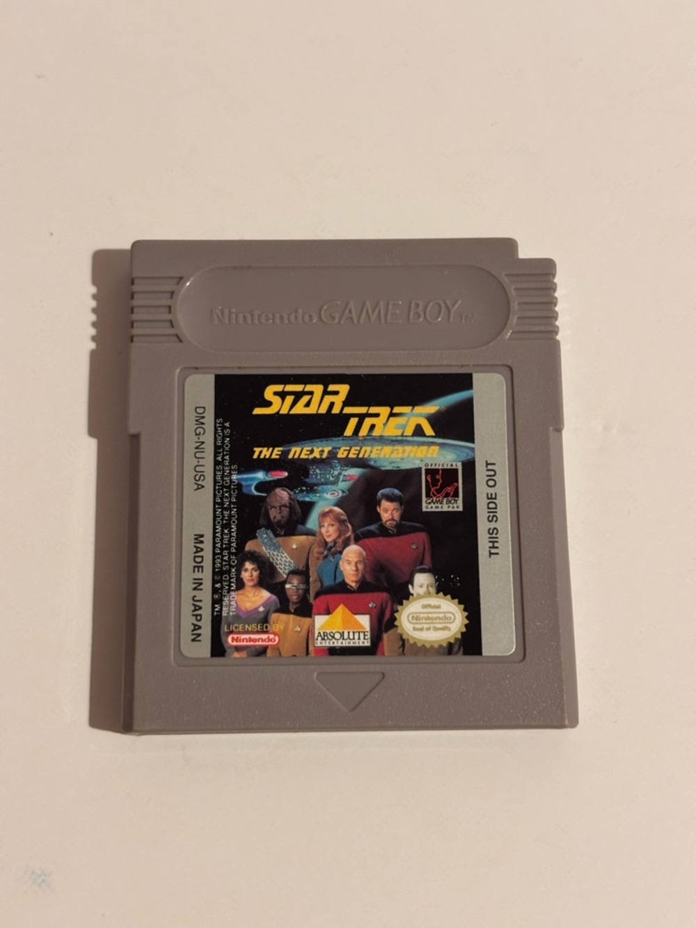 Star Trek the Next Generation for Nintendo Gameboy